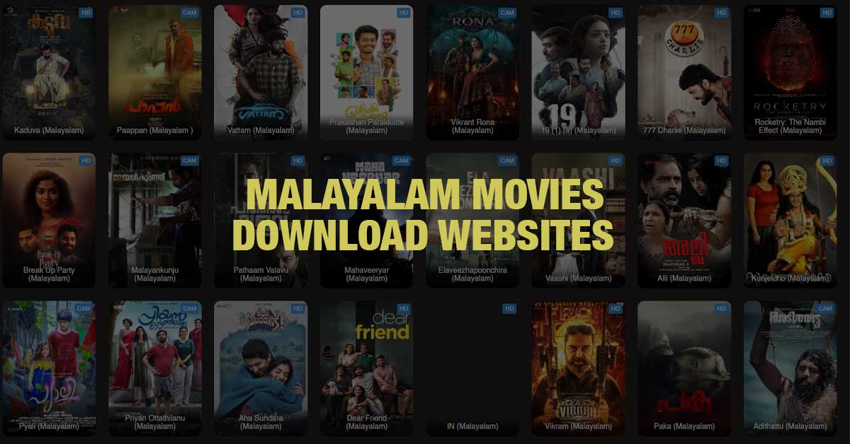 Malayalam Movies Download Websites and 11 Best Sites To Download Malayalam in 2022