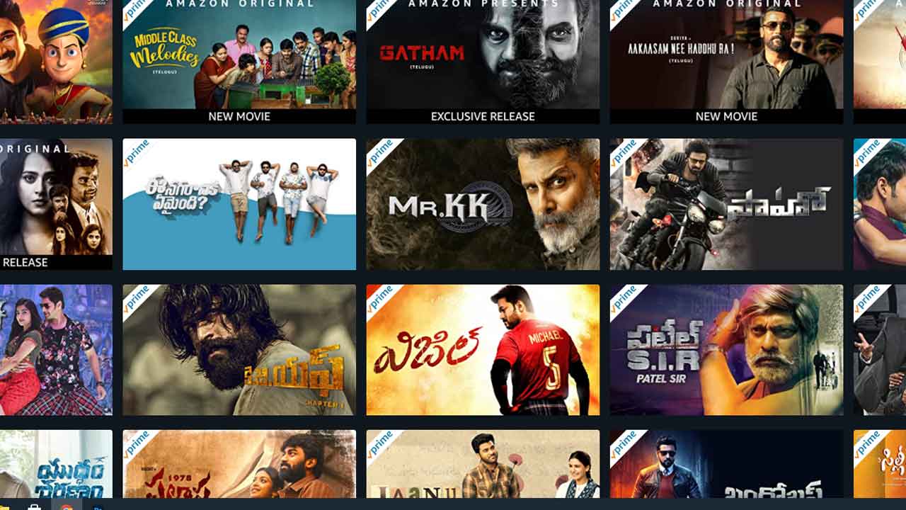 Amazon Prime Upcoming Telugu Movies