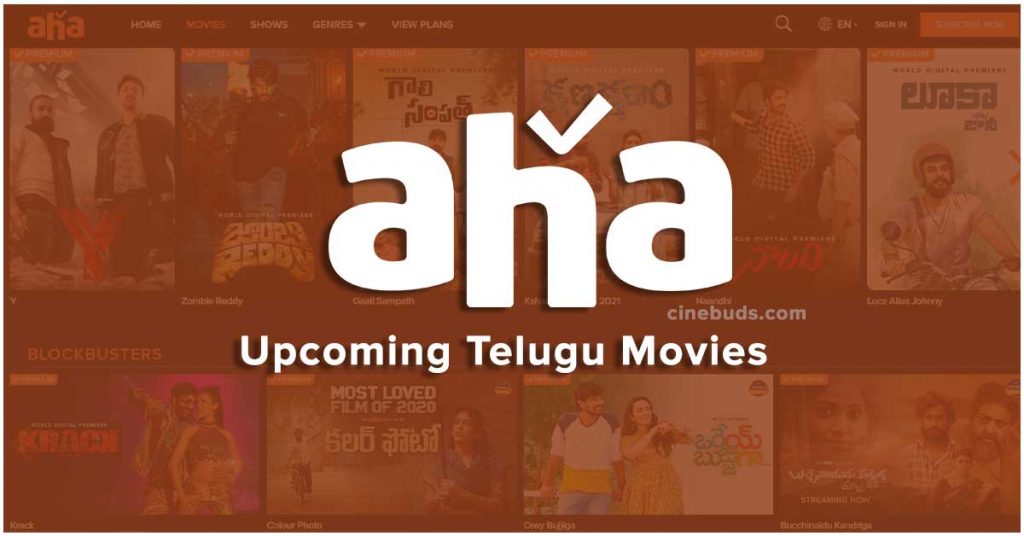 Aha Telugu Movies 2024 Release Dates with Link Cinebuds
